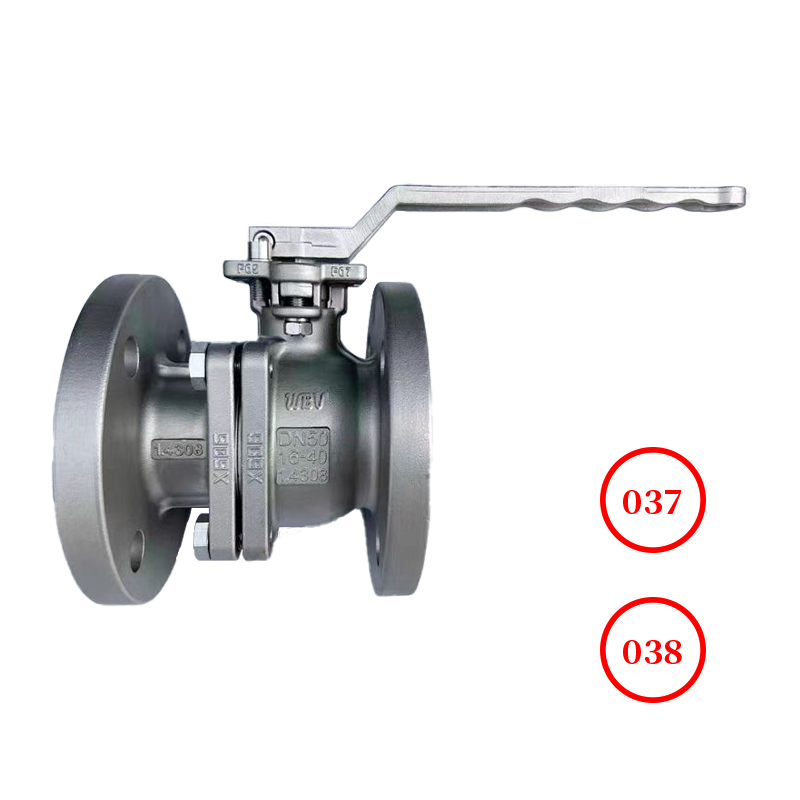 德标高平台法兰球阀 DIN high-platform flange ball valve Q41F-16