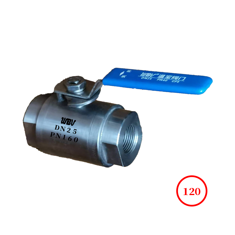 两片式不锈钢高压球阀 2PC high-pressure ball valve Q11F-300/900LB stainless steel