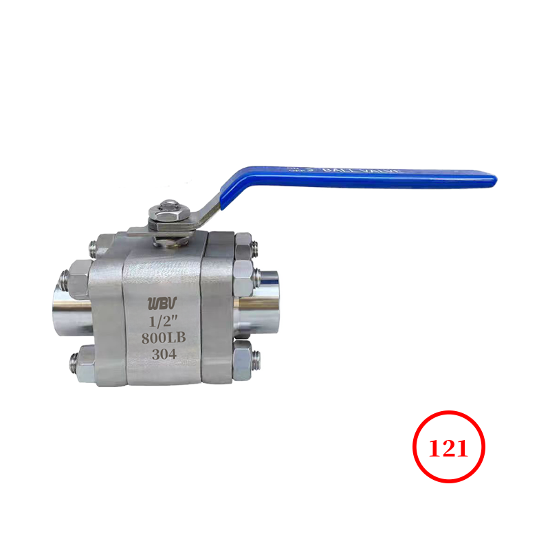 三片式304高压球阀 3PC high-pressure ball valve 304