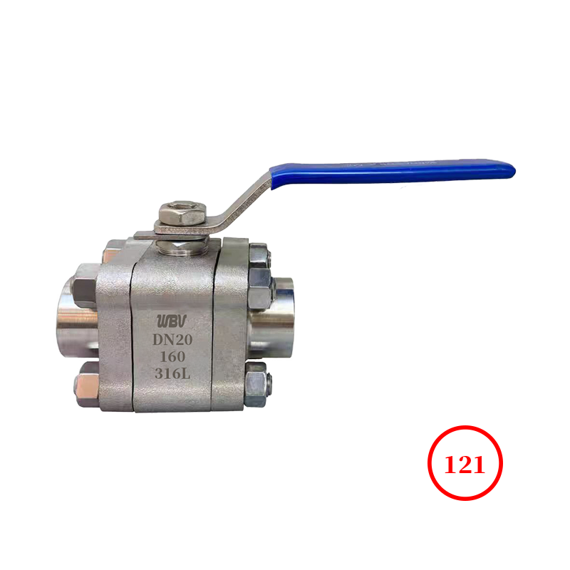 三片式316高压球阀 3PC high-pressure ball valve 316