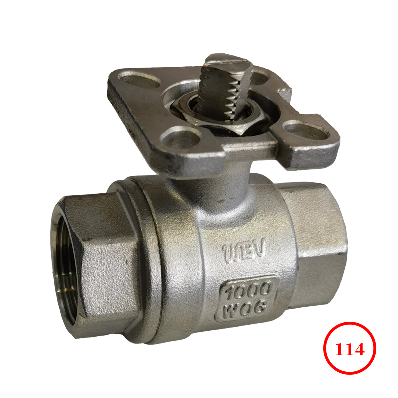 国标二片式高平台球阀 GB 2PC high-platform ball valve Q11F-16/64