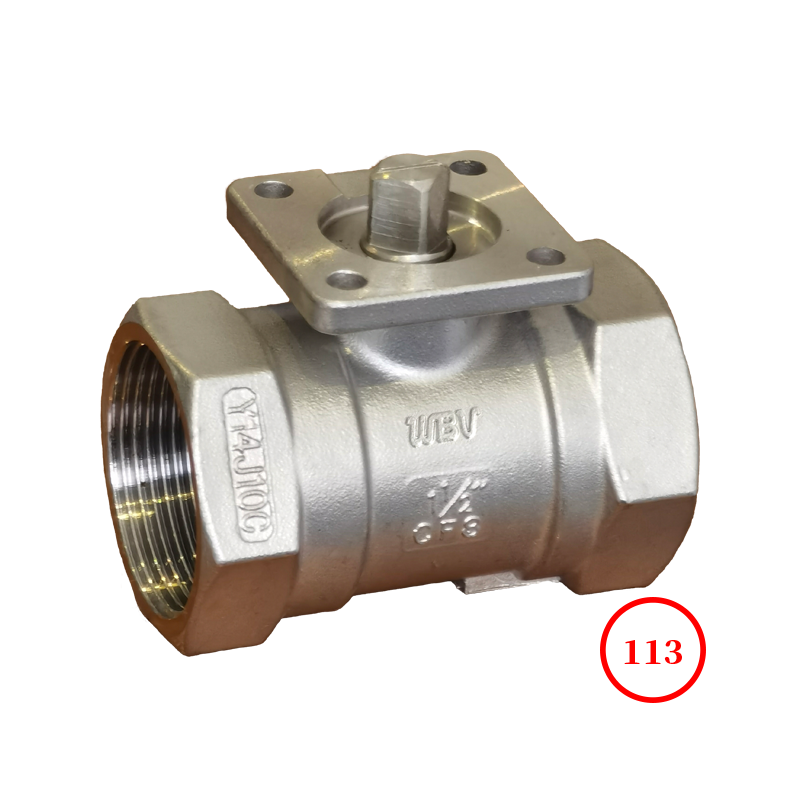 国标一片式高平台球阀 GB 1PC high-platform ball valve Q11F-16/64