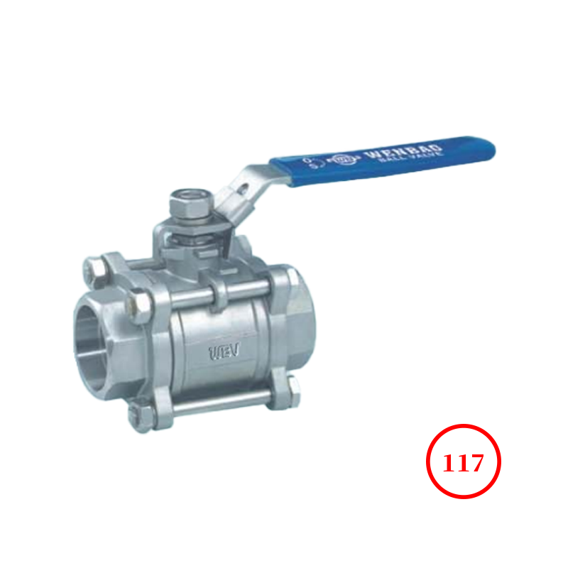 国标三片式承插焊球阀 GB 3PC SW ball valve Q11F-16/40