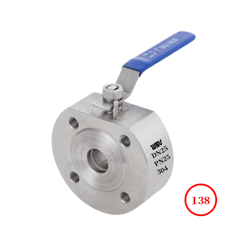 锻压对夹薄型球阀 forged wafer thin ball valve Q71F-25