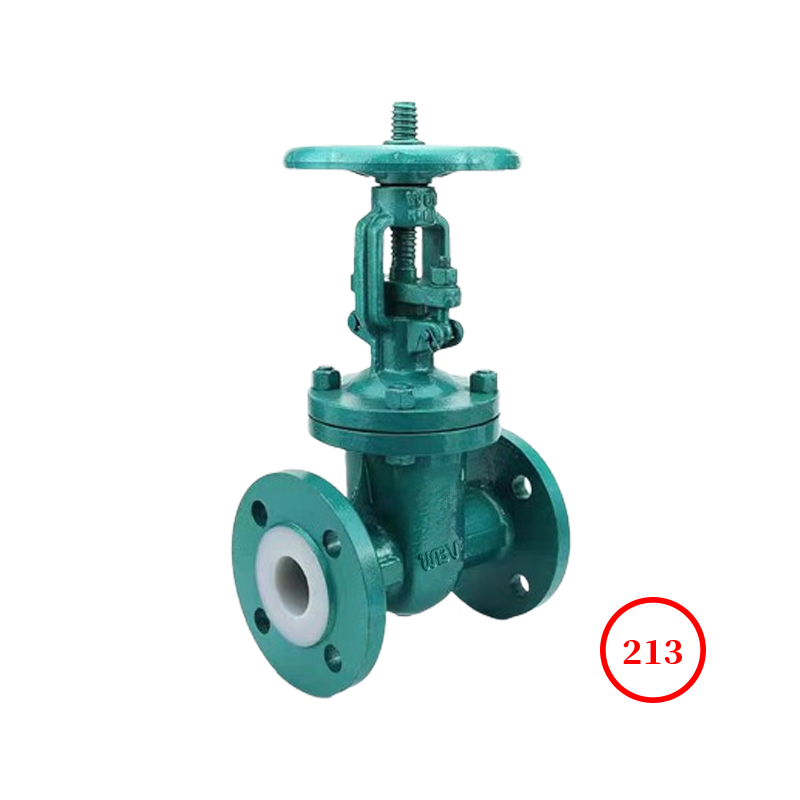 衬四氟法兰闸阀 fluorine flange gate valve Z41F46