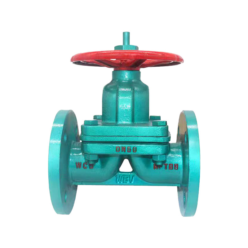 衬四氟法兰隔膜阀 fluorine flange diaphragm valve G41F46